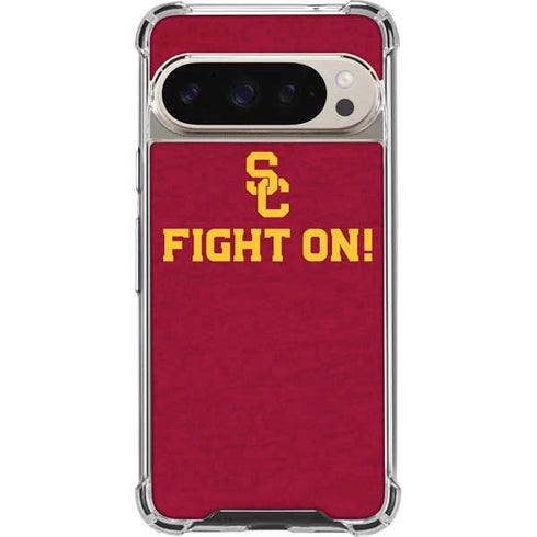 University of Southern California USC Fight On Pixel 9/9 Pro Clear Case